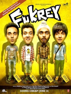 Fukrey (2013) Full Movie Download - 1GB - Movierulz