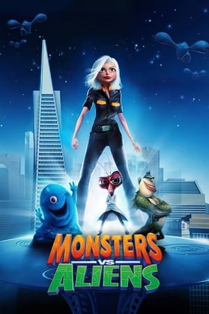 Monsters vs. Aliens (2009) Dual Audio Hindi 300MB - Movierulz
